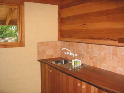 kitchen walls finished