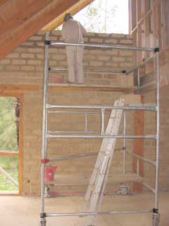 cecilia on scaffold