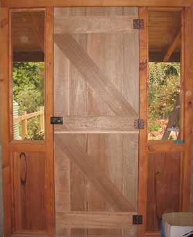 inside front door
