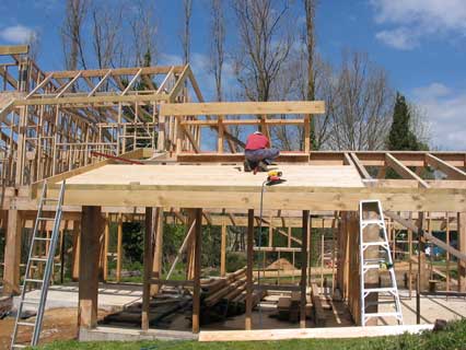beginning the roof