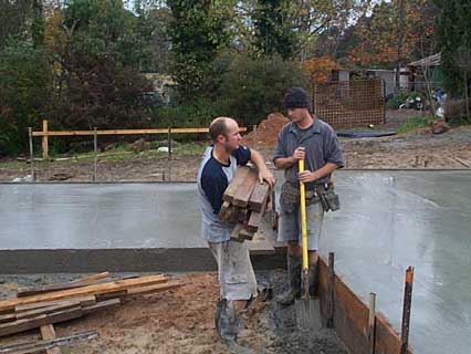 concrete slab